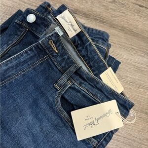 High Rise Straight Jeans